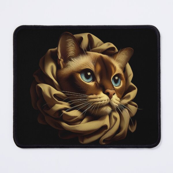 Item preview, Whisker Elegance: Baroque Burmese Opulence designed and sold by BastKittyStore.