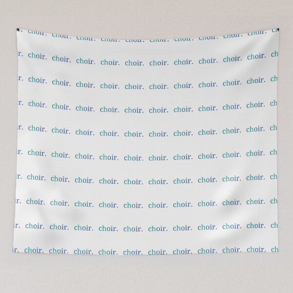 Item preview, Choir Blue Monochrome designed and sold by artdesignbysam.