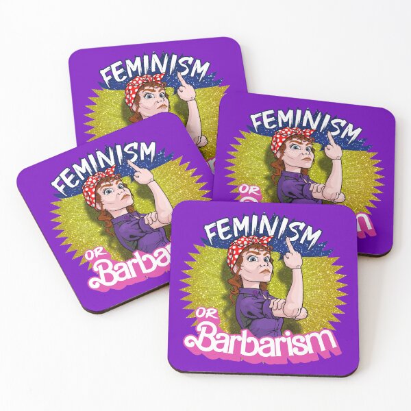 Item preview, Feminism or Barbarism (ENG) designed and sold by DaltonicSociety.
