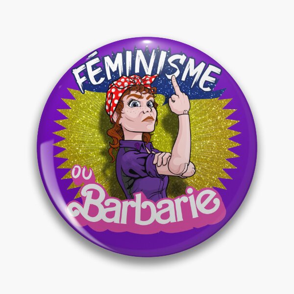Item preview, Feminism or Barbarism (FR) designed and sold by DaltonicSociety.