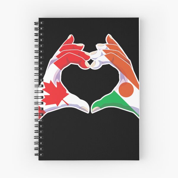 Item preview, Niger Nigerien Canada Canadian Love Heart Peace designed and sold by FlagX.