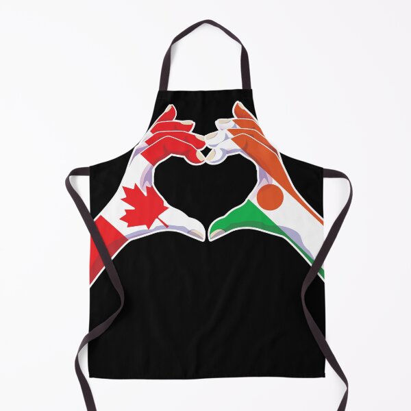Item preview, Niger Nigerien Canada Canadian Love Heart Peace designed and sold by FlagX.