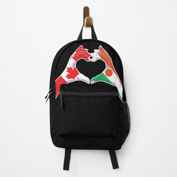 Item preview, Niger Nigerien Canada Canadian Love Heart Peace designed and sold by FlagX.