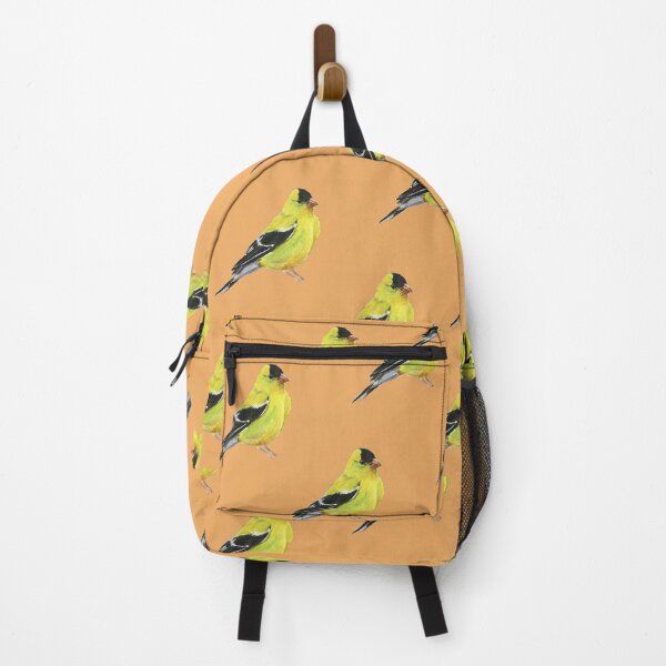 Item preview, Goldfinch Pattern Orange designed and sold by Taphath Foose Artist.