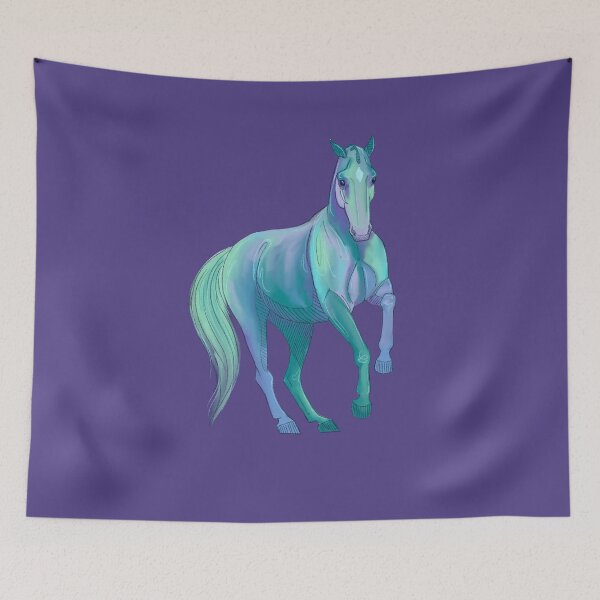 Item preview, Northern Lights Horse Canter Pirouette designed and sold by DappledMoon.