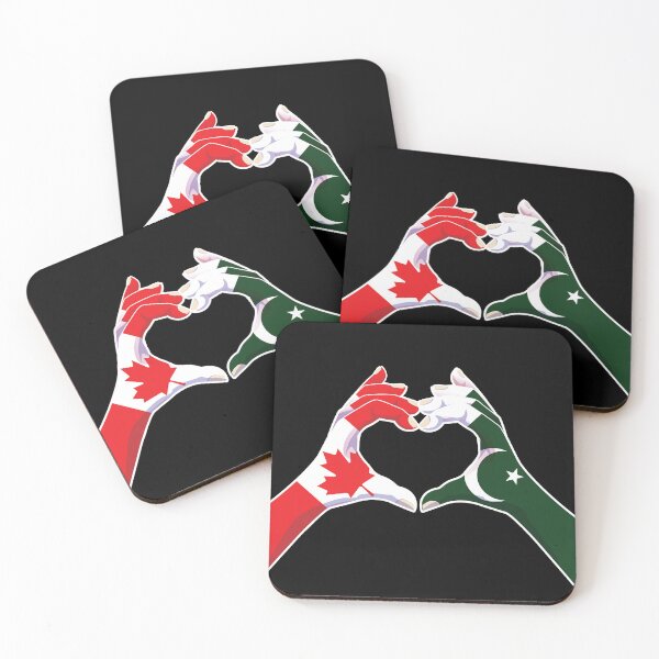 Item preview, Pakistan Pakistani Canadian Canada Love Heart Peace designed and sold by FlagX.