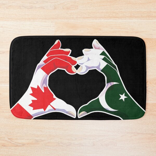 Item preview, Pakistan Pakistani Canadian Canada Love Heart Peace designed and sold by FlagX.
