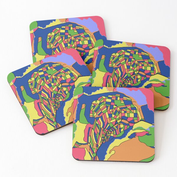 Item preview, Rio Turbio, Argentina Colorful Map designed and sold by John Mashburn.