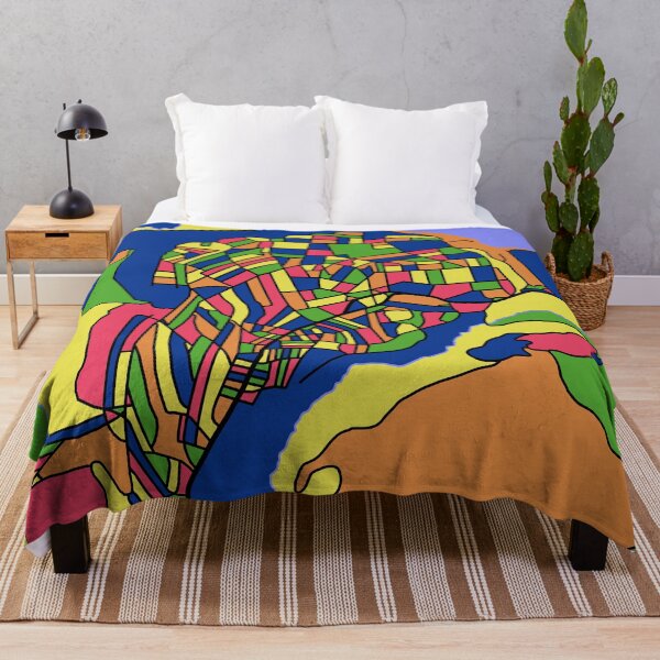 Item preview, Rio Turbio, Argentina Colorful Map designed and sold by John Mashburn.