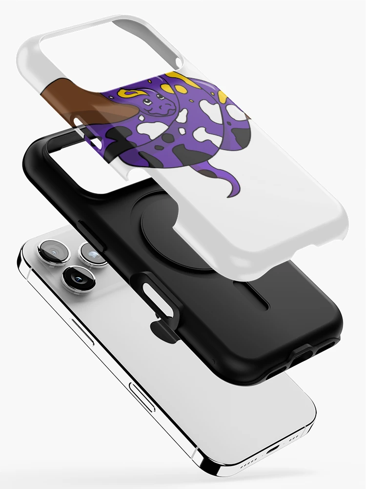 Thumbnail 2 of 4, iPhone Case, Nonbinary Pride Flag Python designed and sold by HarveyHandcraftsandDesigns.