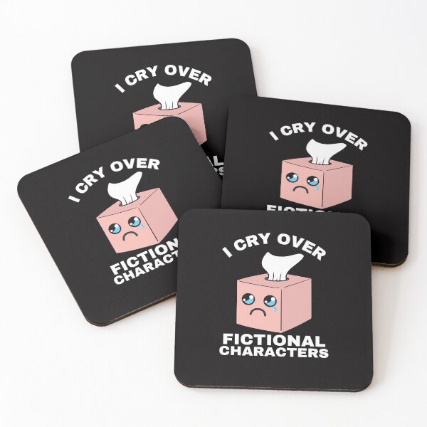 Item preview, I Cry Over Fictional Characters  designed and sold by BeansHotTees.