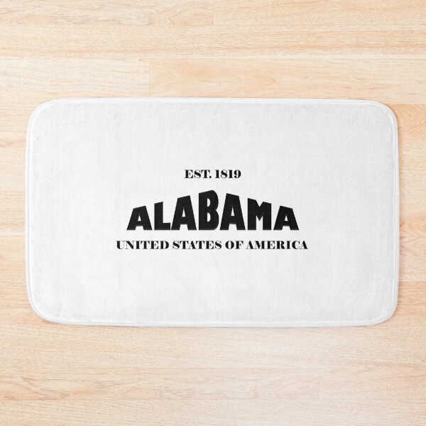 Item preview, Alabama Statehood Original TRI-U (Black on White) by Mistah Wilson designed and sold by The Street Sign Store.