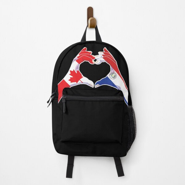 Item preview, Paraguay Paraguayan Canadian Canada Love Heart Peace designed and sold by FlagX.