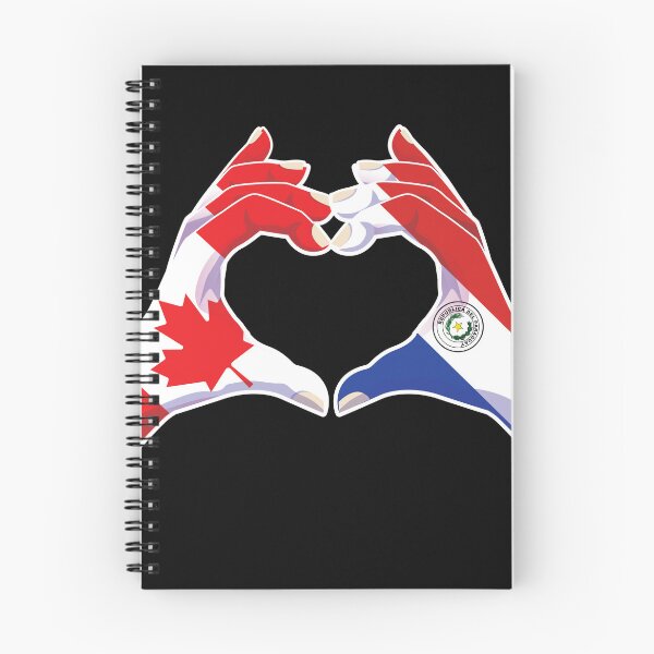 Item preview, Paraguay Paraguayan Canadian Canada Love Heart Peace designed and sold by FlagX.
