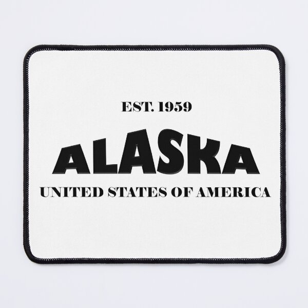Item preview, Alaska Statehood Original TRI-U (Black on White) by Mistah Wilson designed and sold by The Street Sign Store.