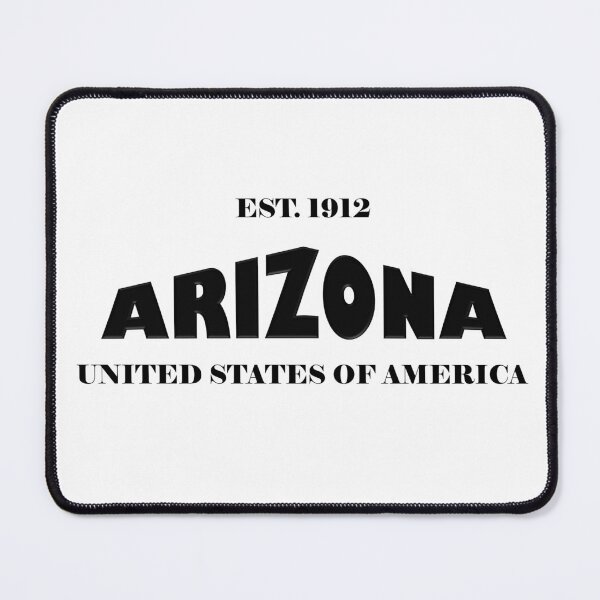 Item preview, Arizona Statehood Original TRI-U (Black on White) by Mistah Wilson designed and sold by The Street Sign Store.
