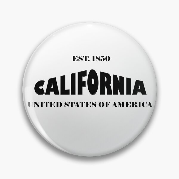 Item preview, California Statehood Original TRI-U (Black on White) by Mistah Wilson designed and sold by The Street Sign Store.