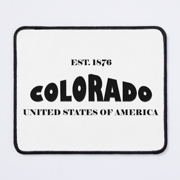 Item preview, Colorado Statehood Original TRI-U (Black on White) by Mistah Wilson designed and sold by The Street Sign Store.