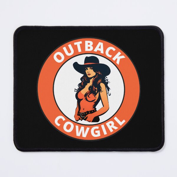 Item preview, Outback Cowgirl (transparent logo design)  designed and sold by Gilby-Designs.