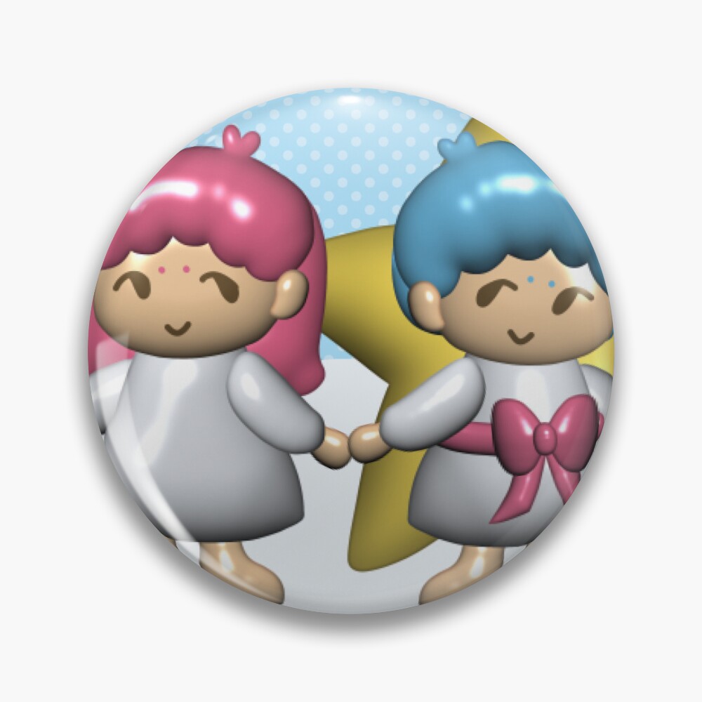3D Twin Stars - Kiki & Lala (Background)
