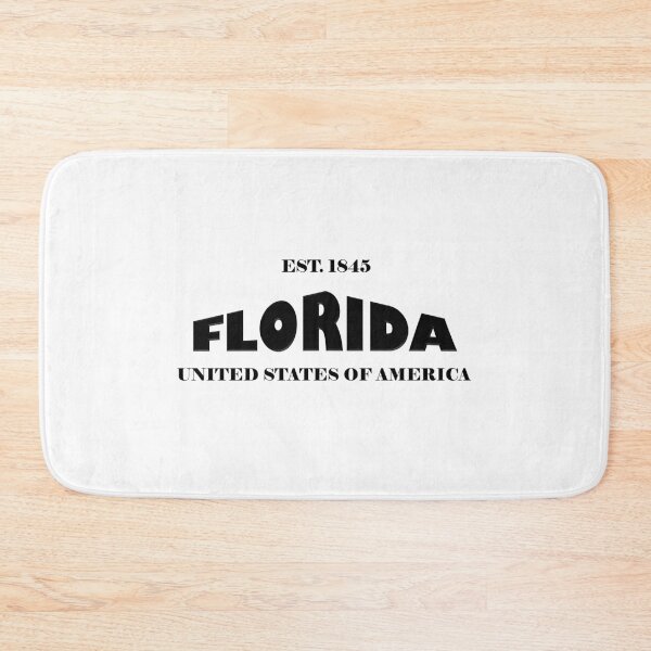 Item preview, Florida Statehood Original TRI-U (Black on White) by Mistah Wilson designed and sold by The Street Sign Store.