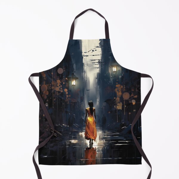 Item preview, Urban Rainfall Symphony: A Girl in Yellow designed and sold by UrbanEthnicArts.