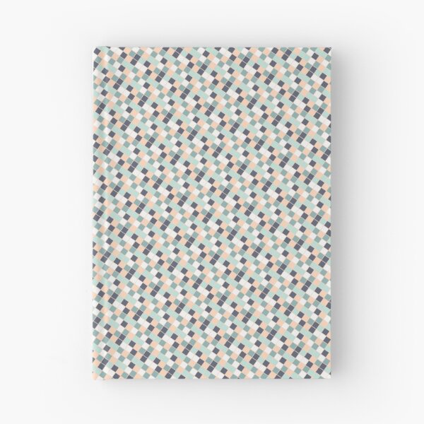 Item preview, Peach Square Aqua Repeating Seamless Continuous Pattern Design designed and sold by Alchemy-A-La-G.