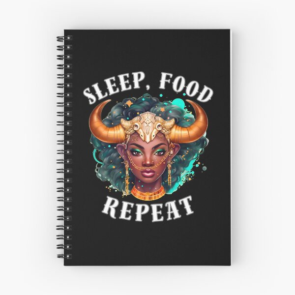 Item preview, Sleep, Food, Repeat designed and sold by ZodiacWonders.