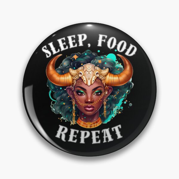 Item preview, Sleep, Food, Repeat designed and sold by ZodiacWonders.