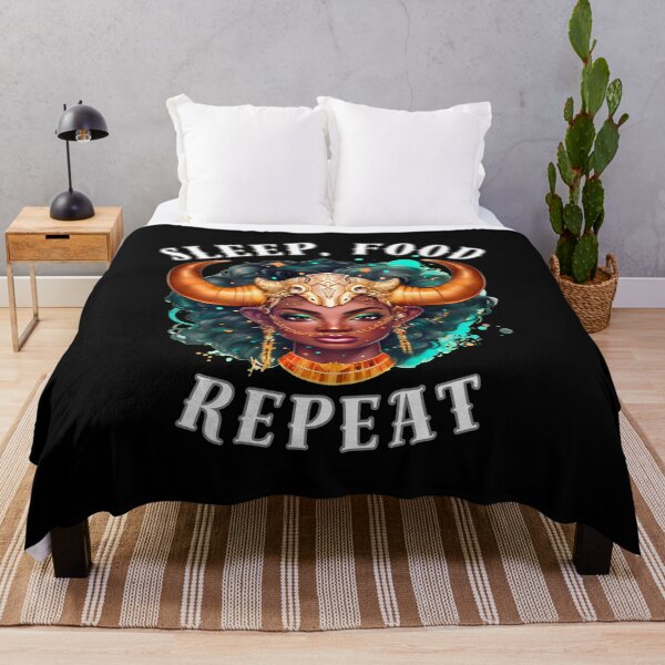 Item preview, Sleep, Food, Repeat designed and sold by ZodiacWonders.