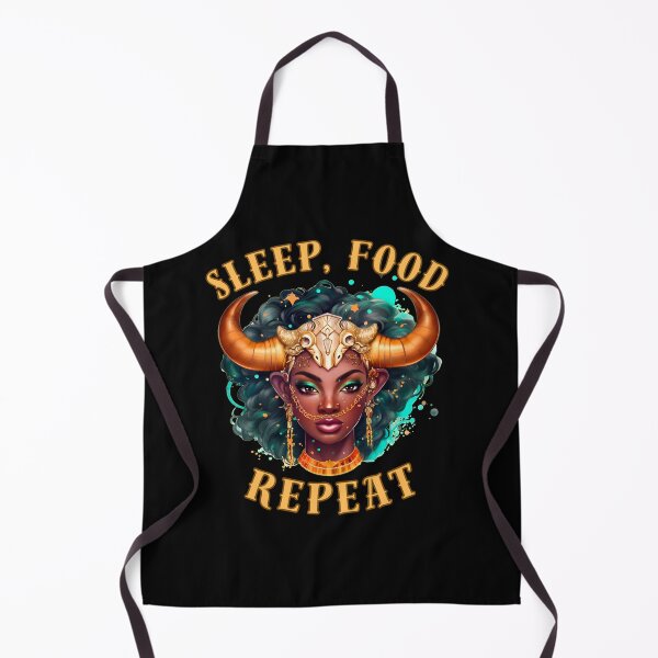Item preview, Sleep, Food, Repeat. taurus sign designed and sold by ZodiacWonders.