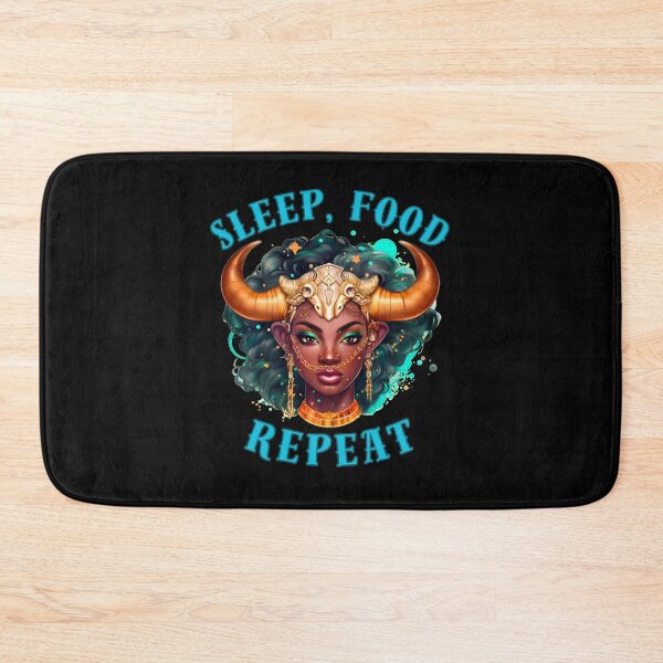 Item preview, Sleep, Food, Repeat. taurus birthday designed and sold by ZodiacWonders.