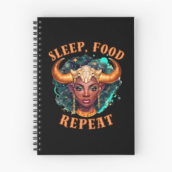 Item preview, Sleep, Food, Repeat. taurus constellation designed and sold by ZodiacWonders.