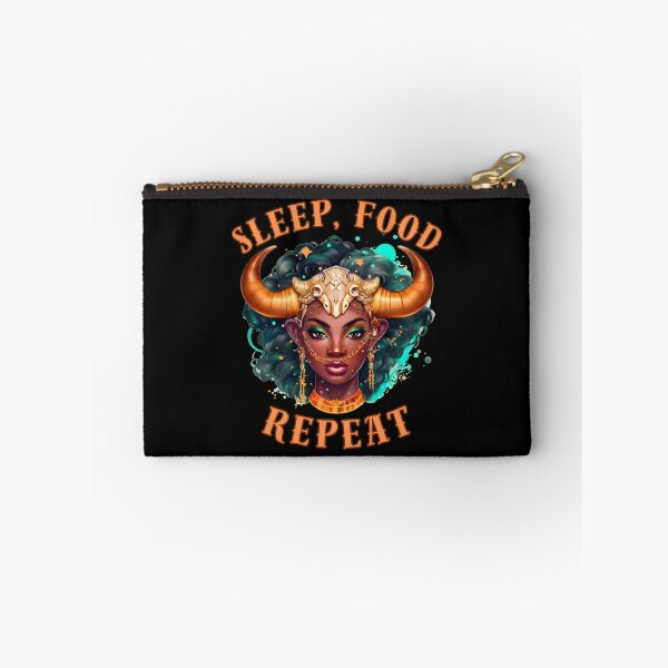 Item preview, Sleep, Food, Repeat. taurus constellation designed and sold by ZodiacWonders.