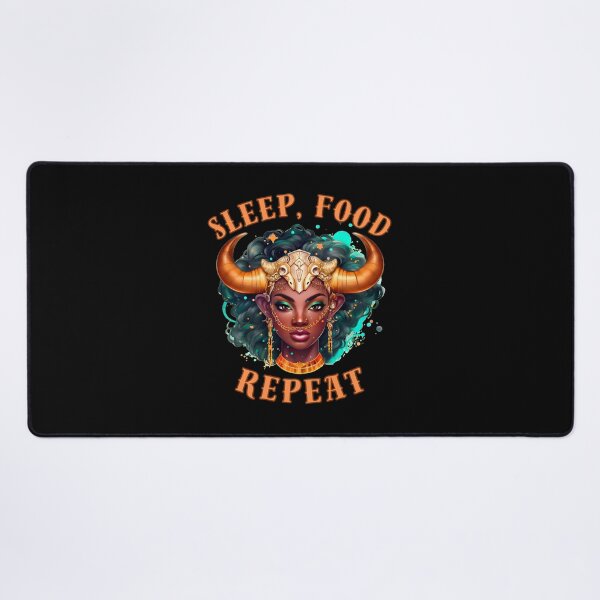 Item preview, Sleep, Food, Repeat. taurus constellation designed and sold by ZodiacWonders.