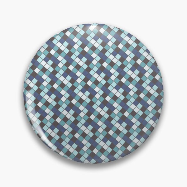 Item preview, Blue Square Green Repeating Seamless Continuous Pattern Design designed and sold by Alchemy-A-La-G.