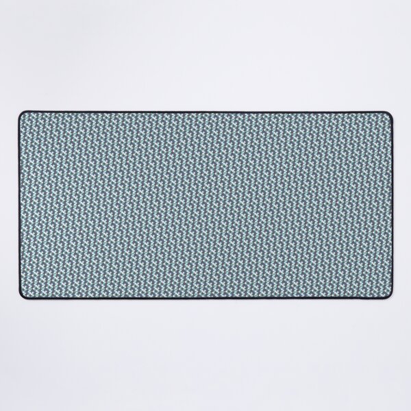 Item preview, Blue Square Green Repeating Seamless Continuous Pattern Design designed and sold by Alchemy-A-La-G.