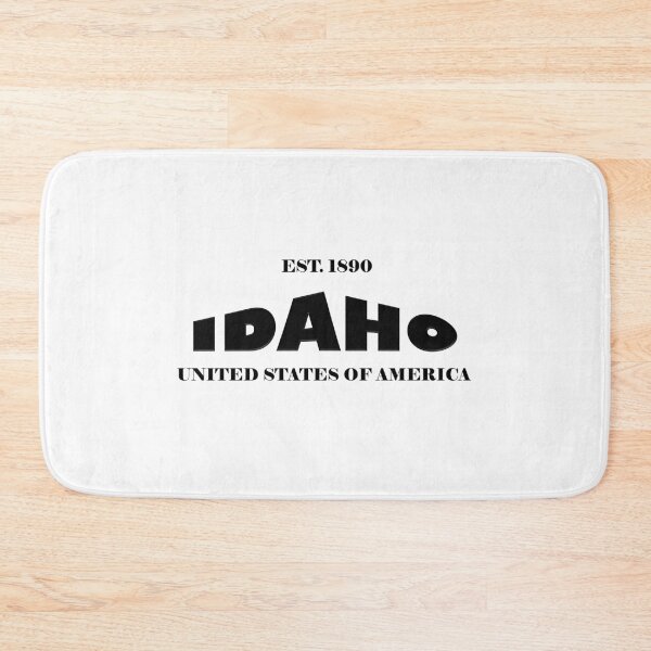 Item preview, Idaho Statehood Original TRI-U (Black on White) by Mistah Wilson designed and sold by The Street Sign Store.
