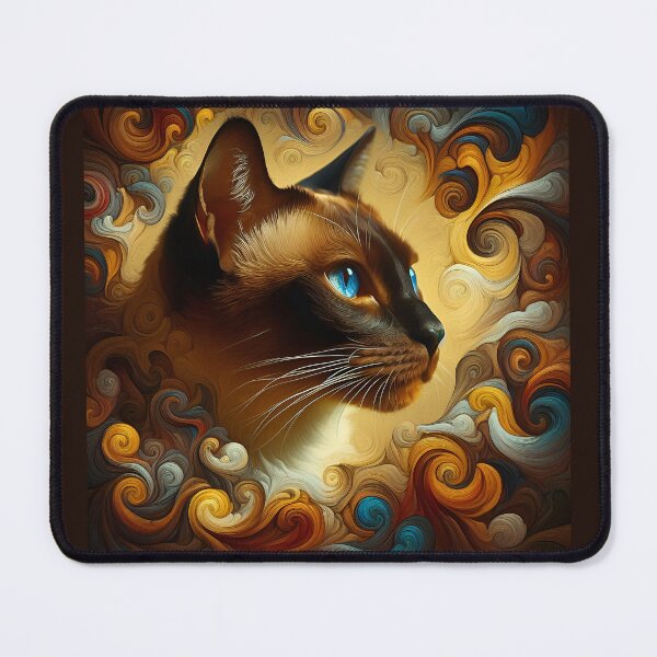 Item preview, Whisker Waltz: Baroque Burmese Charms designed and sold by BastKittyStore.
