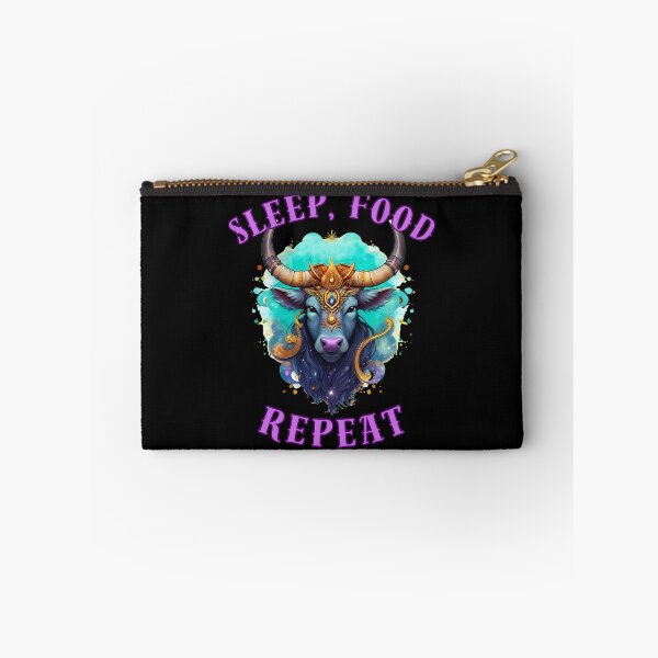 Item preview, Sleep, Food, Repeat. cute taurus designed and sold by ZodiacWonders.