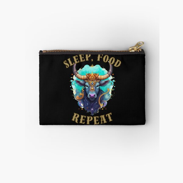 Item preview, Sleep, Food, Repeat. taurus sayings designed and sold by ZodiacWonders.