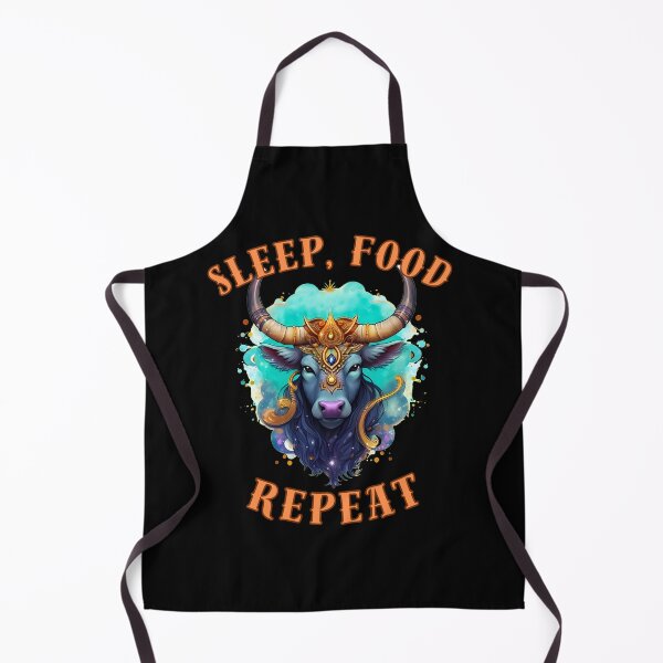 Item preview, Sleep, Food, Repeat. taurus traits designed and sold by ZodiacWonders.
