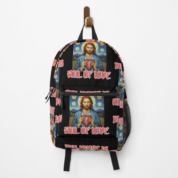 Item preview, My heart is full of love say Jesus in cute van gogh style christian gifts for easter designed and sold by thankful-loco.