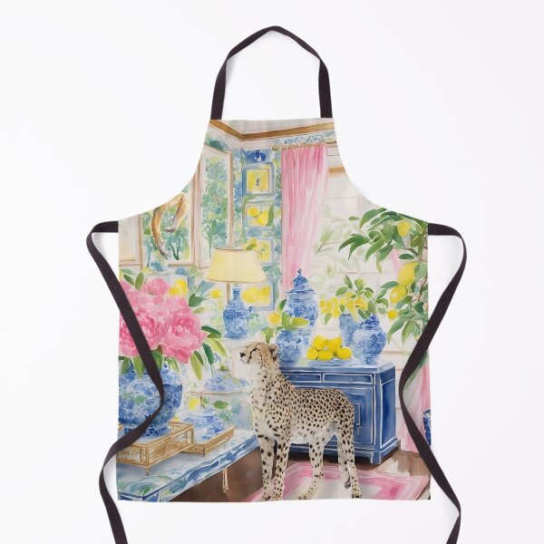 Item preview, Preppy cheetah art, monkey art, Minding the cheeky monkey designed and sold by SophieClimaArt.