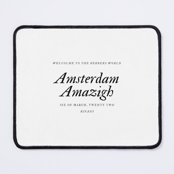 Item preview, Amazigh Amsterdam designed and sold by Mamesh Amazigh.