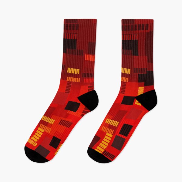 Item preview, Abstract Yellows and Reds  designed and sold by Andrew  Hitchen.