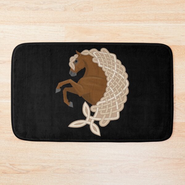 Item preview, Chestnut Horse with Celtic Knot Mane designed and sold by DappledMoon.