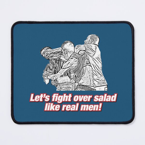 Item preview, Let's fight over salad like real men! designed and sold by suranyami.