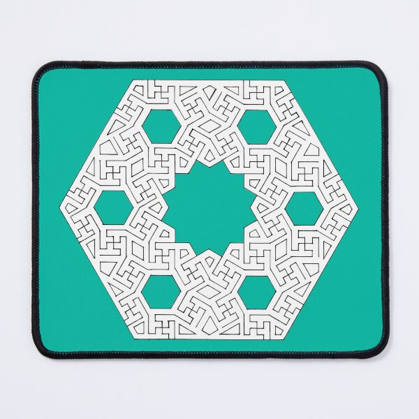 Item preview, Hex grid and dodecahedron with 4-fold radial symmetry designed and sold by suranyami.