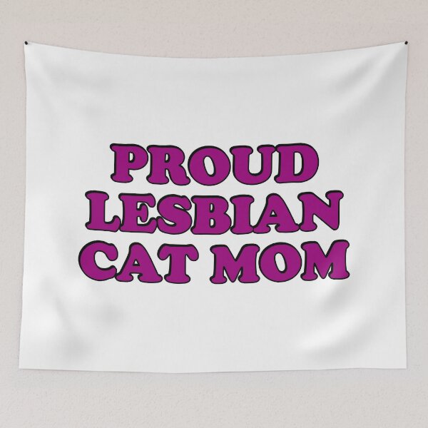 Item preview, Proud Lesbian Cat Mom designed and sold by Inspirationmotivation.